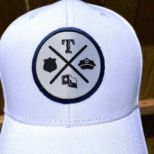 Texas Rangers MLB 2023 Law Enforcement Appreciation Commemorative Hat